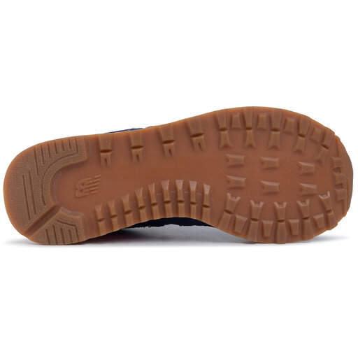 Sneakersy New Balance WL574LDM Granatowy eobuwie .pl