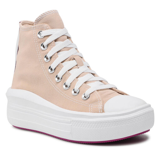Sneakers aus Stoff Converse Ctas Move Hi 568794C Beige eschuhe
