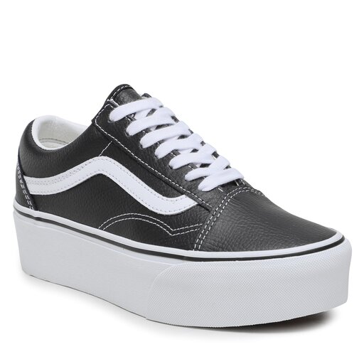 Sneakers aus Stoff Vans Ua Old Skool Stackform VN0A7Q5MBPB1 Schwarz eschuhe