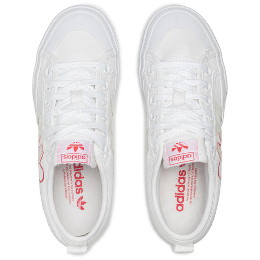 Sneakersy adidas Nizza Platform W FX9179 Biały