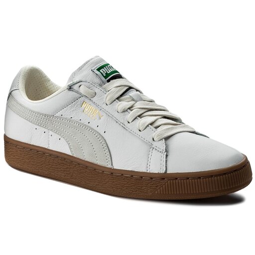 Puma men's basket classic gum deluxe sneaker discount