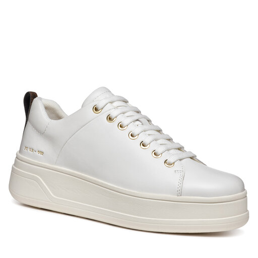 Sneakers Geox D Spherica Ecub-2 D46WVA 00085 C1000 Bianco
