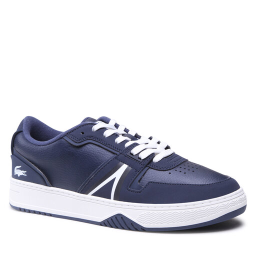 Lacoste navy sale blue sneakers