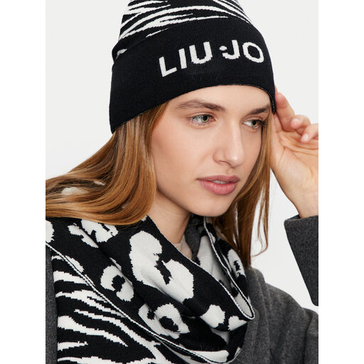 Set berretto e sciarpa Liu Jo 2F4052 M0300 Nero