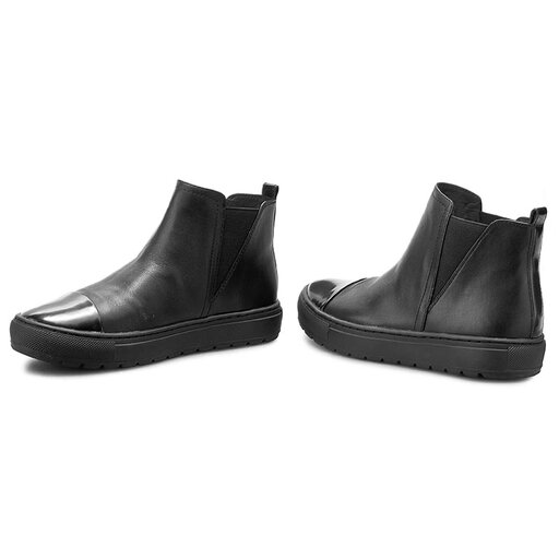 Bottines Chelsea Geox D Breeda E D642QE 08554 C9999 Noir chaussures