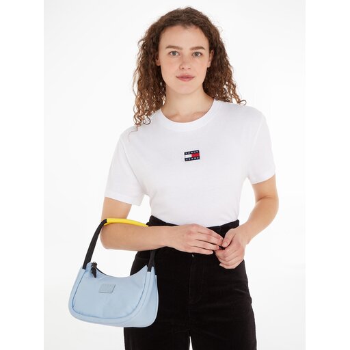 Handtasche Tommy Jeans Tjw Summer Festival Shoulder Bag AW0AW14962 Himmelblau eschuhe