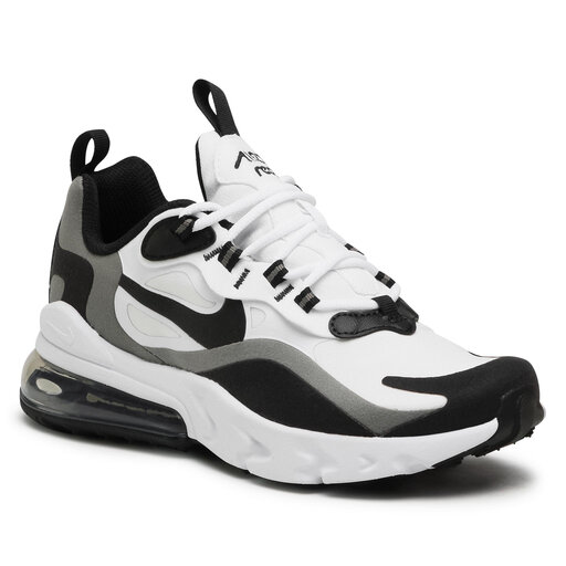 menos respuesta moneda Zapatos Nike Air Max 270 React (GS) BQ0103 103 White/Black/Mtlc Pewter •  Www.zapatos.es