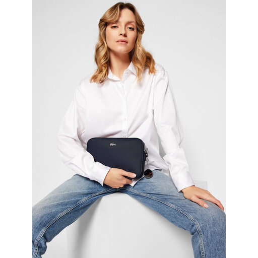 Lacoste square on sale crossover bag