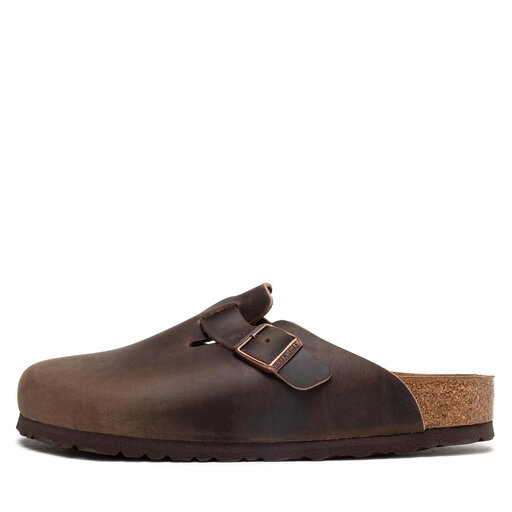 Шльопанці Birkenstock Boston Bs 860131 Коричневий | evzuttya.com.ua