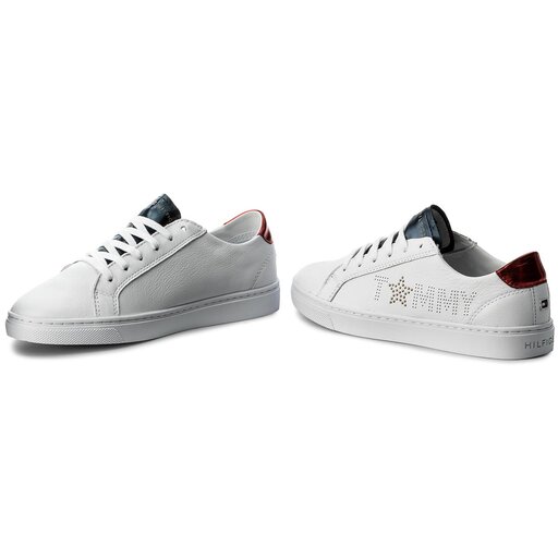 Tommy hilfiger cheap star metallic trainers