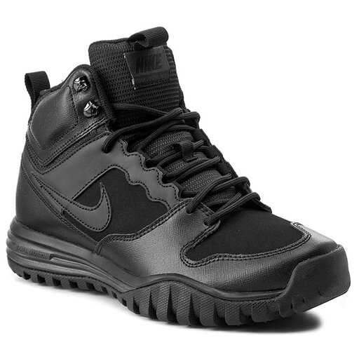 Buty Nike Dual Fusion Hills Mid Leather 695784 004 Black Black Anthracite eobuwie .pl