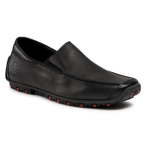 Mocassins Homme Rieker - Cuir Supérieur - Semelle Anti-Stress - Confort Optimal - Modèle 08960/00