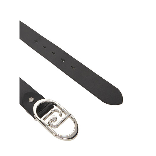 ベルト LIU JO Woman Belt Black AA5237E0058 22222 Belt with logo colour black | Liu Jo