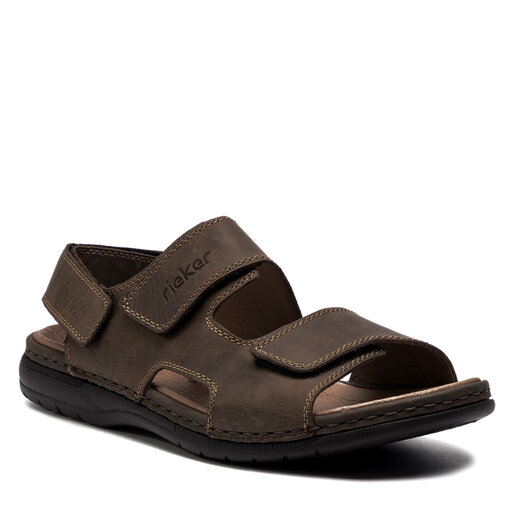 Mules Rieker Homme 25559 En Daim - Confortables Et Légeres