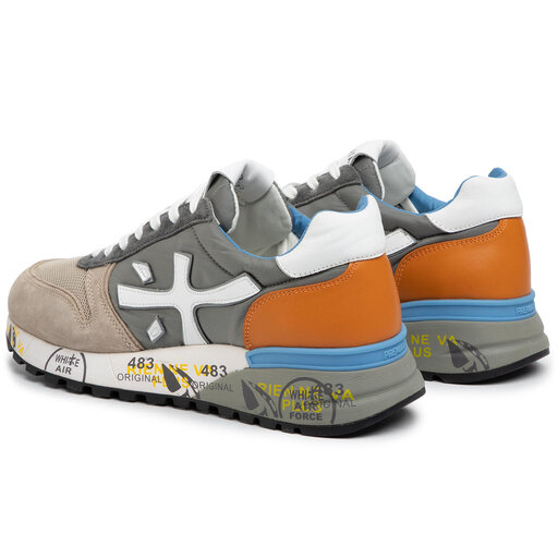 Sneakersy Premiata Mick 4570 Grey Beige eobuv.cz
