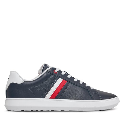 Essential leather sneaker tommy hilfiger online