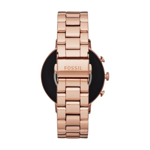 Fossil q smartwatch rose gold store