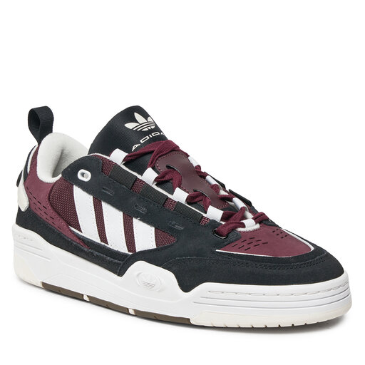 Maroon high top adidas sale