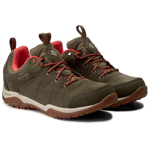Botas de trekking Columbia Fire Venture Low Waterproof BL1715 Verde zapatos.es
