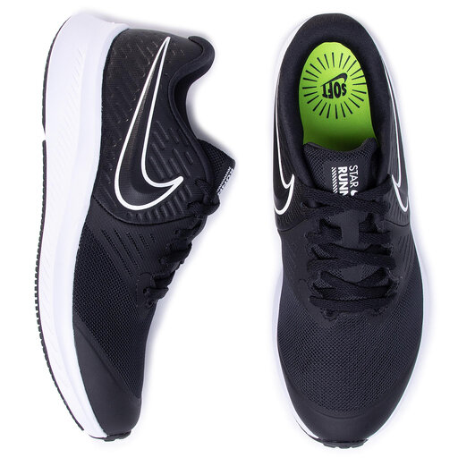 Batai Nike Star Runner 2 (Gs) AQ3542 001 Black/White/Black Volt •  Www.eavalyne.lt