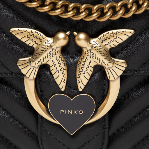 p♡ Rankinė Pinko Love Mini Lady Puff Chevron Cl. AI 22-23 PLTT