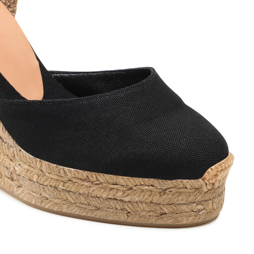スリッポン Castaner FW25 CARINA3001 (20965100 NEGRO) CASTAÑER ALPARGATAS WEDGE ESPADRILLES CARINA BLACK WOMEN'S