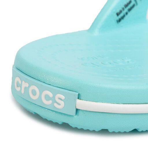 Zehentrenner Crocs Crocband Flip W 206100 Ice Blue eschuhe