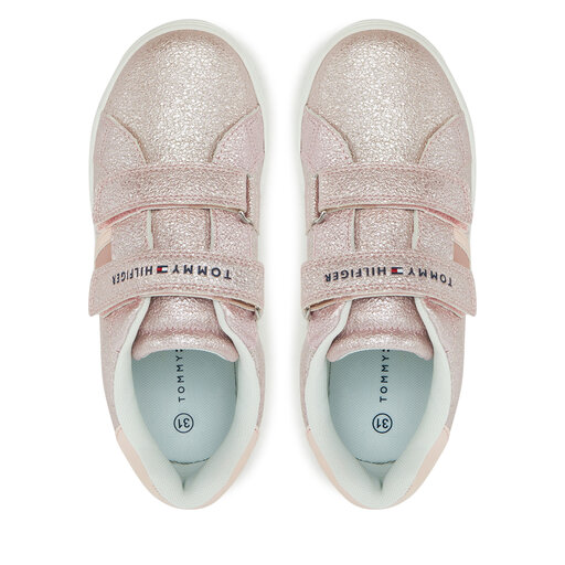 みー Sneakers Tommy Hilfiger Flag Low Cut Velcro Sneaker T1A9