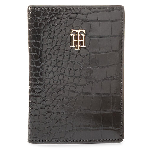 Étui cartes d’identité Tommy Hilfiger Giftpack Passport Holder AW0AW08888 BDS chaussures.fr