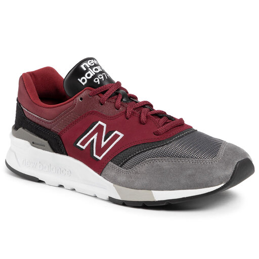 Burgundy Deals New Balance 997 Charcoal Burgundy New Balance 997 - Main Image