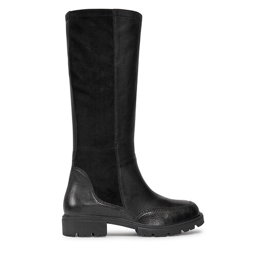 CAPRICE Damen Chelsea Boots In Leder – Bequeme Stiefelette Mit Reißverschluss (Absatz 4,5 Cm)