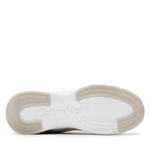 Сникърси Calvin Klein Elevated Runner Lace Up HW0HW01218 Бежов