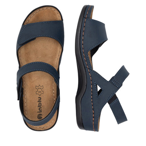 Босоніжки Inblu O6D3AA01 Cиній | evzuttya.com.ua