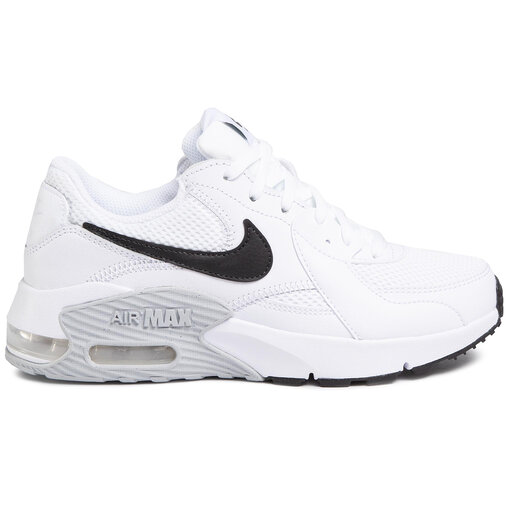 nike air max excee white and black