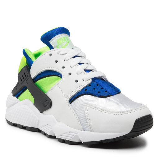 Intacto calcular Fantástico Sneakers Nike Air Huarache DD1068 100 White/Scream Green/Royal Blue •  Www.zapatos.es