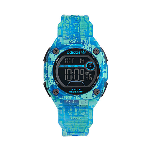 Uhr adidas Originals City Tech One Grfx AOST24077 Blau