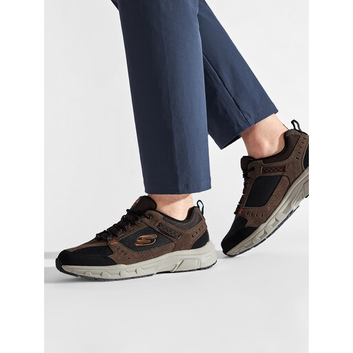 Sneakers Skechers Oak Canyon 51893 CHBK Marrone escarpe