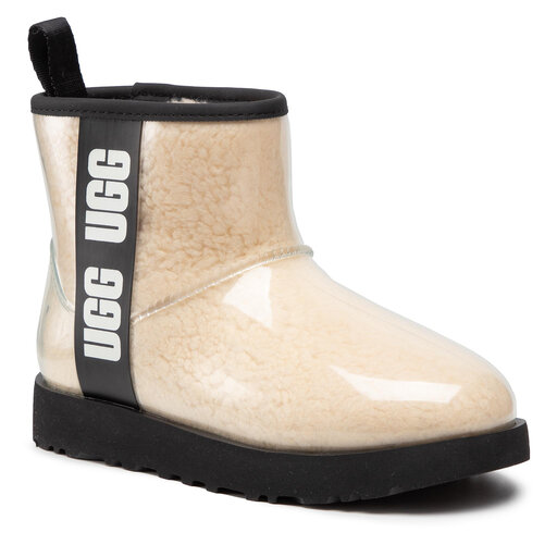 Снігоходи Ugg W Classic Clear Mini 1113190 Бежевий | evzuttya.com.ua