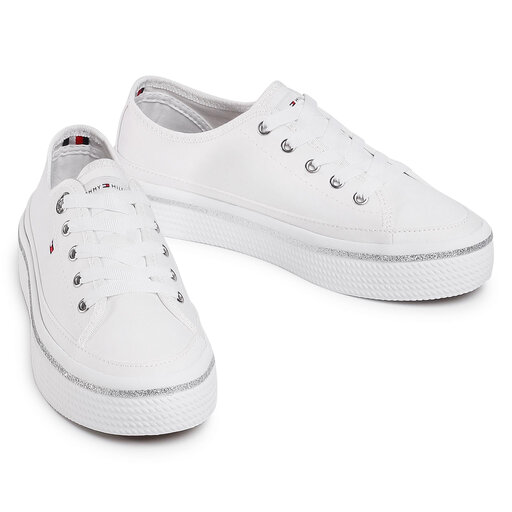 Tommy hilfiger glitter detail flatform 2025