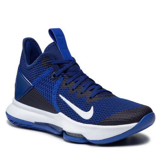 Scarpe da basket Nike Lebron Witness IV Tb CV4004-400 Blu scuro | escarpe.it