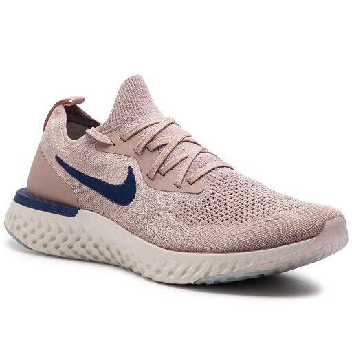 Pantofi Nike Epic React Flyknit AQ0067 201 Diffused Taupe Blue