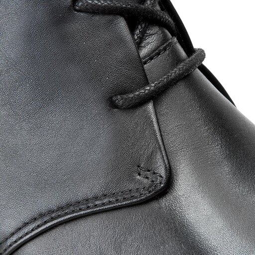 Tronchetti Clarks Vendra Peak 261201994 Black Leather escarpe
