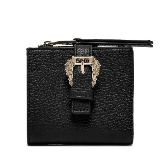 Portafoglio piccolo da donna Versace Jeans Couture 74VA5PF2 Nero escarpe