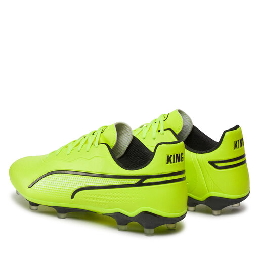 Puma King Match Fg Ag 107570 04 Electric Lime Puma Black