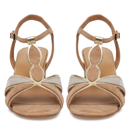 012xxol購入24.5cm Sandały Lasocki WYL3454-13Z Beżowy | eobuwie.com.pl
