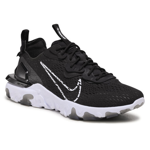 Nike react black and white junior Clearance