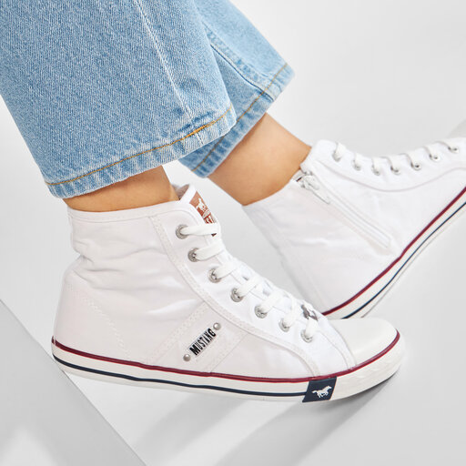 Scarpe da ginnastica Mustang 38C0043 Weiss escarpe