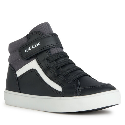 Geox Herren Sneaker J Gisli Boy F – Leicht & Bequem | Synthetik-Obermaterial Mit Gummisohle