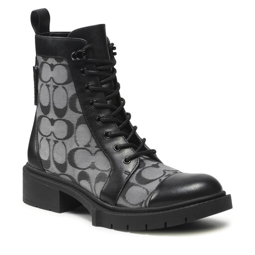 Botines Coach Lana Mesh Bootie C4401 Black zapatos.es