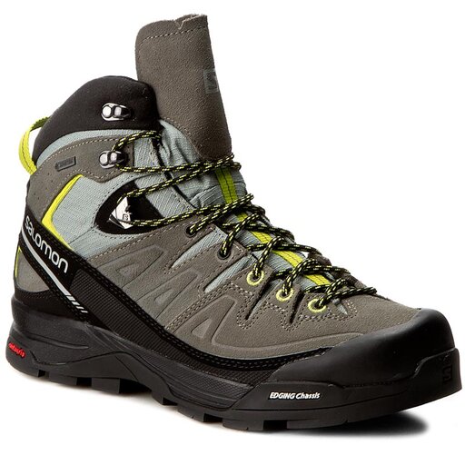 Trekkingschuhe Salomon X Alp Mid Ltr Gtx GORE TEX 394723 27 V0 Grau eschuhe